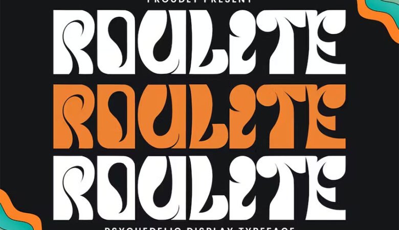 Roulite Psychedelic Font