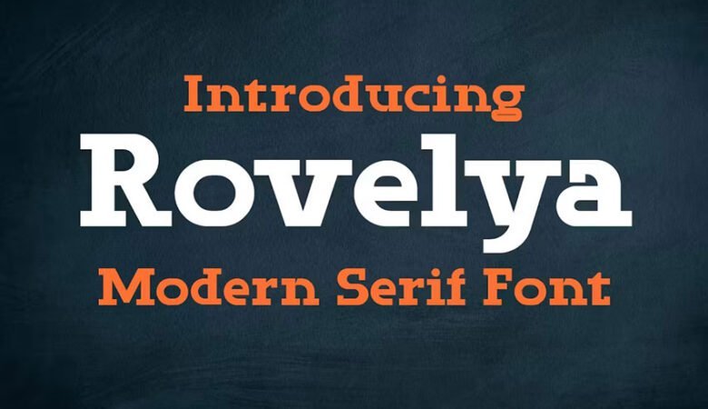 Rovelya Modern Serif Font