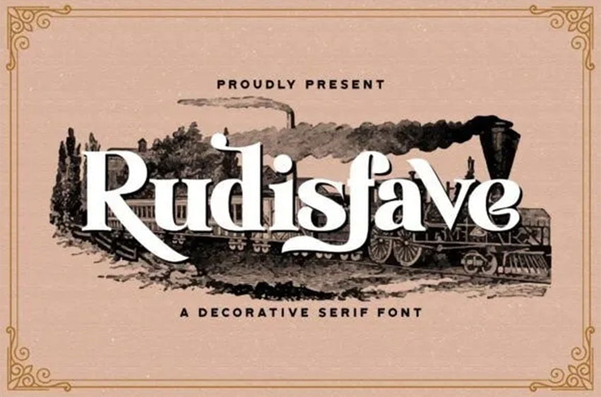 Rudisfave Font