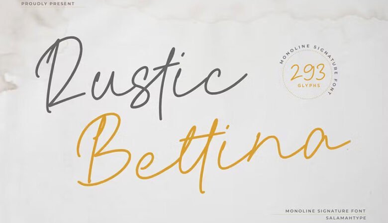 Rustic Bettina Font