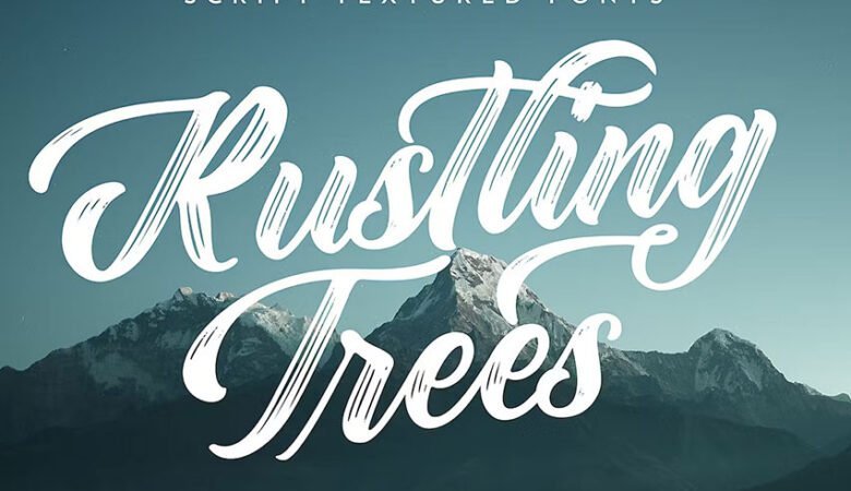 Rustling Trees Font