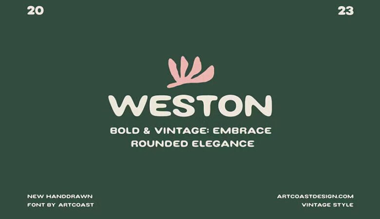 SA Weston Playful Font
