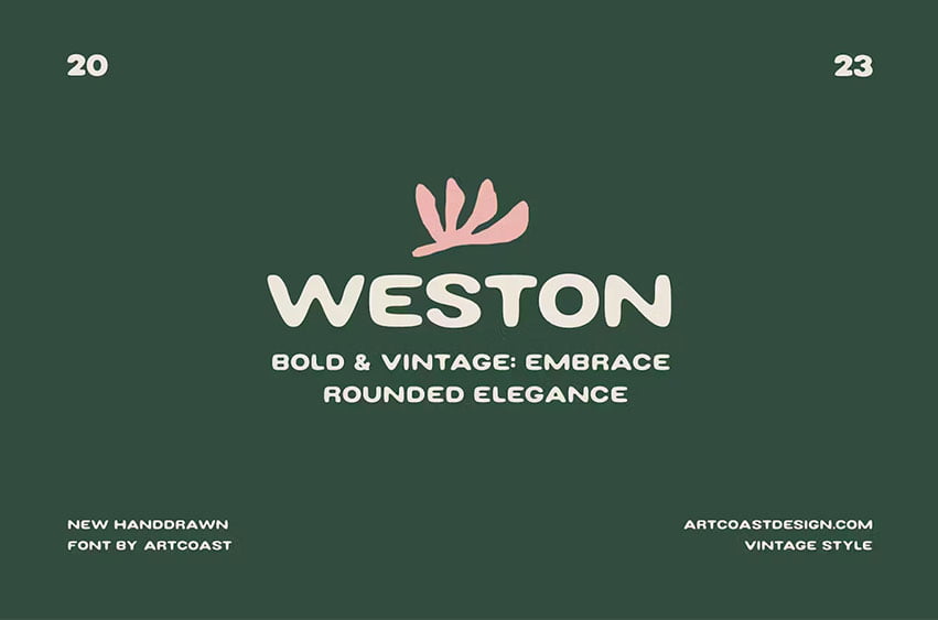 SA Weston Playful Font