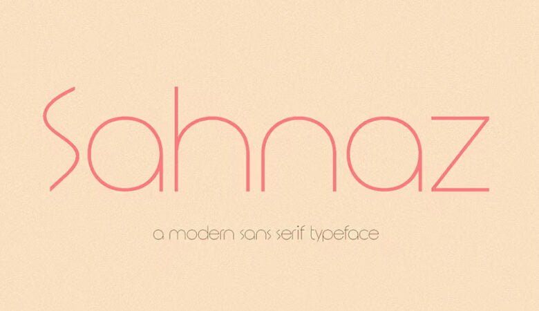 Sahnaz Font