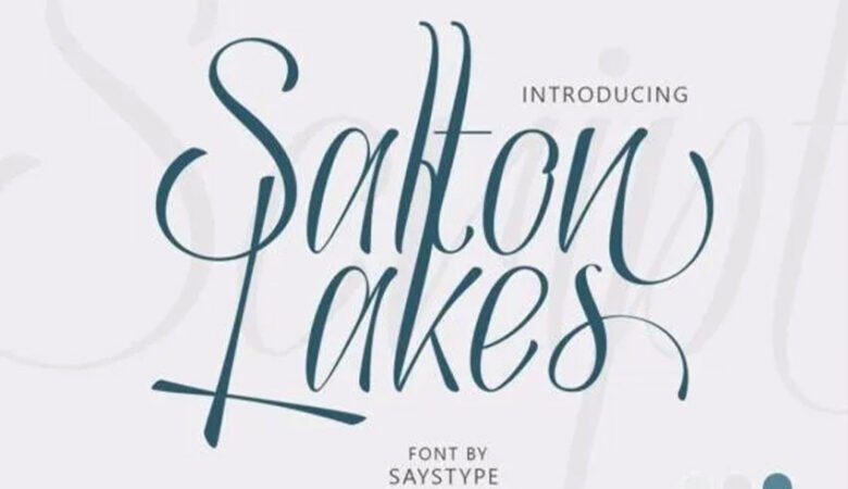 Salton Lakes Font