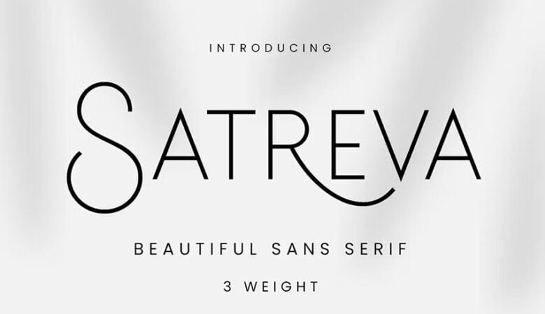 Satreva Font