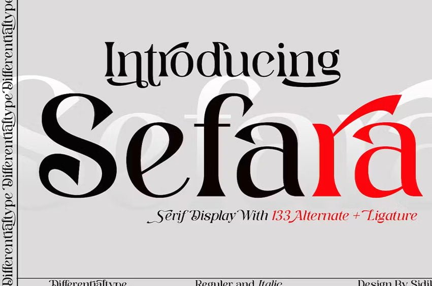 Sefara Font