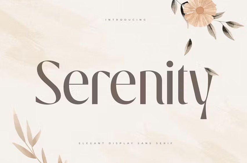 Serenity Font