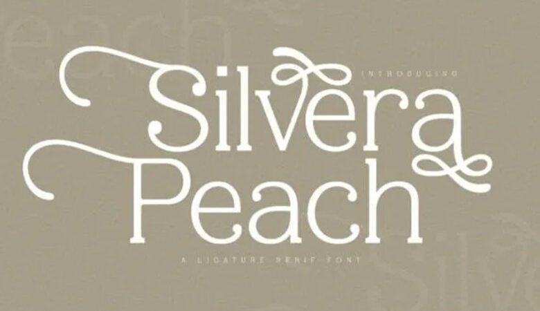 Silvera Peach Font