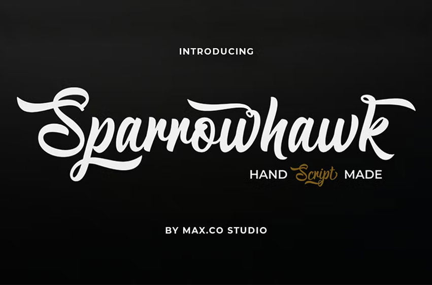 Sparrowhawk Font