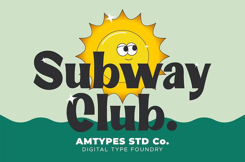 Subway Club Font