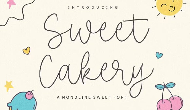 Sweet Cakery Font