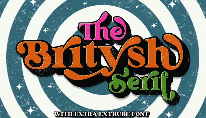 The Britysh Serif Font