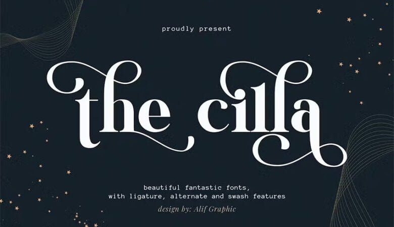 The Cilla Font