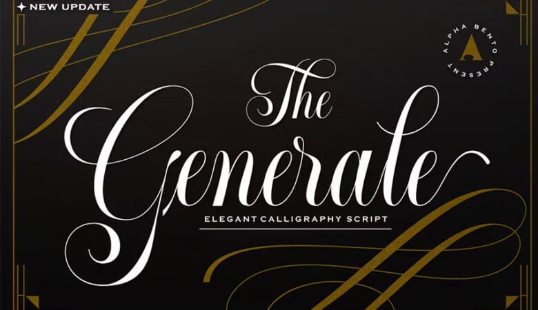 The Generale Font