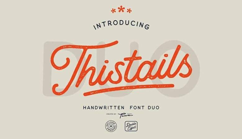 Thistails Font