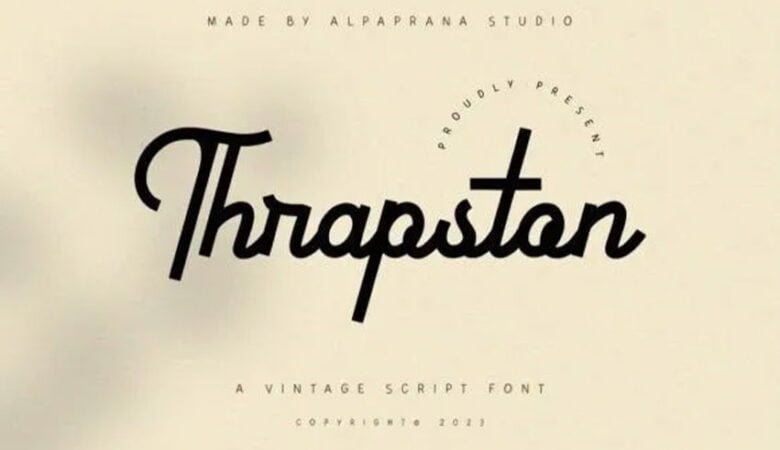 Thrapston Font