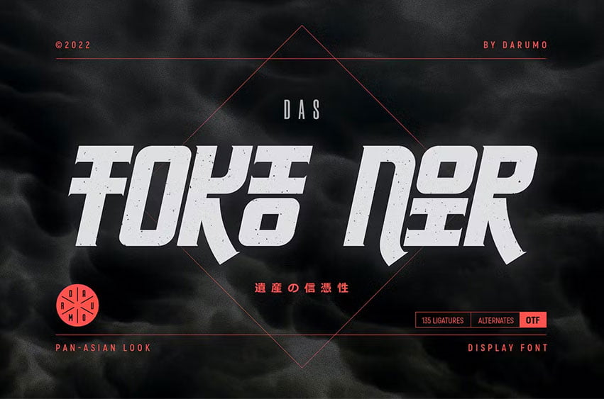 Tokio Noir Font