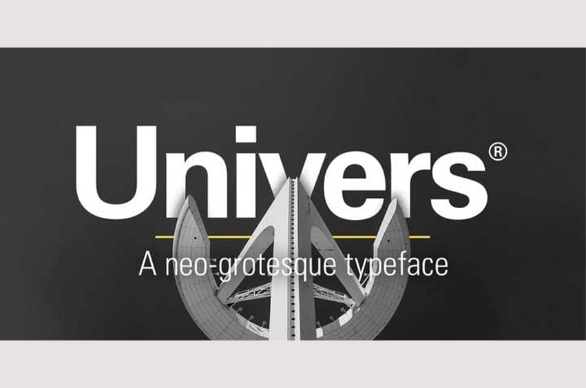 Univers Font