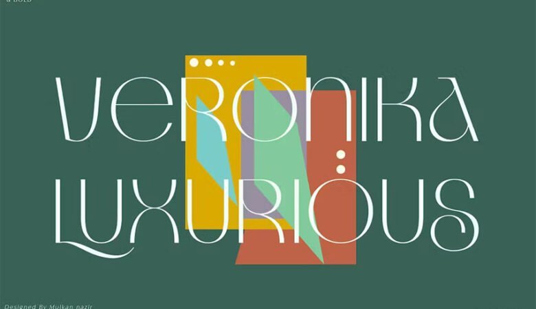 Veronika Luxurious Font