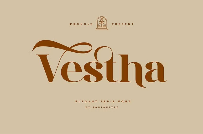 Vestha Elegant Serif Font