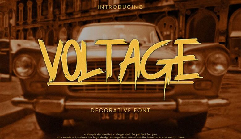 Voltage Font