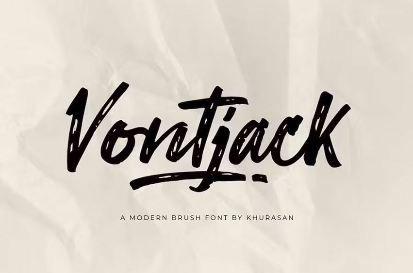 Vontjack Font