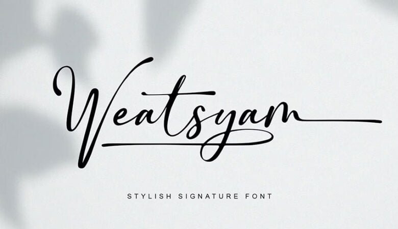 Weatsyam Font