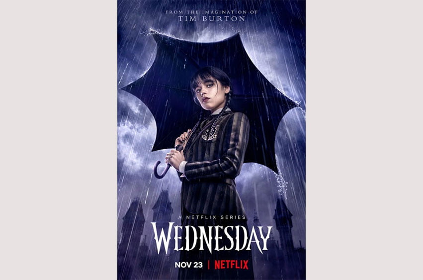 Wednesday Netflix Font