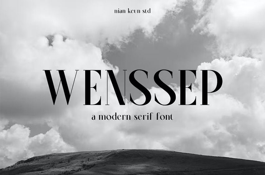 Wenssep Font