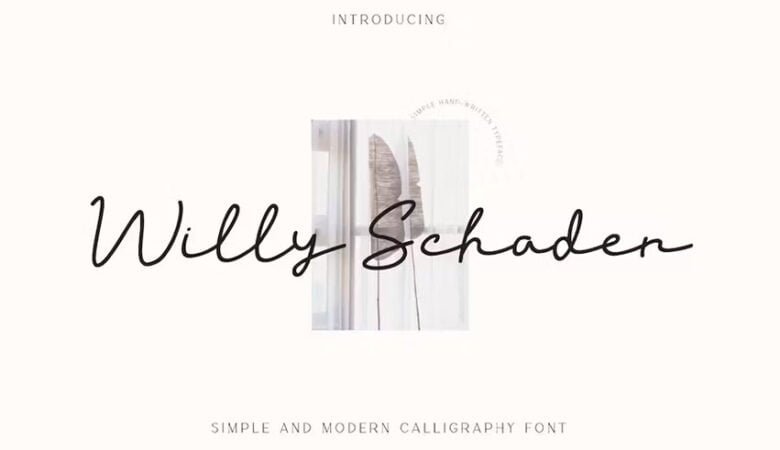 Willy Schaden Font