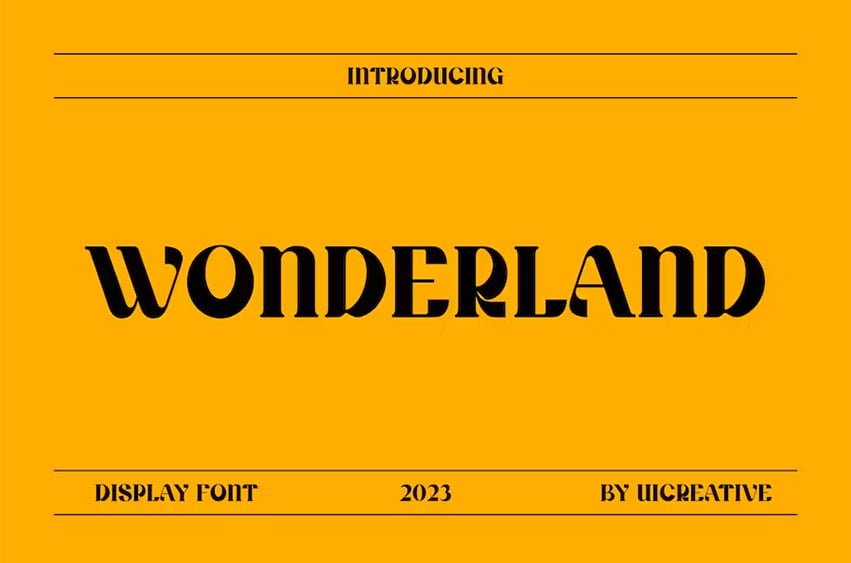 Wonderland Font