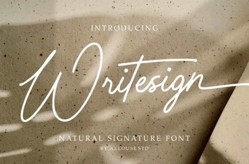 Writesign Font