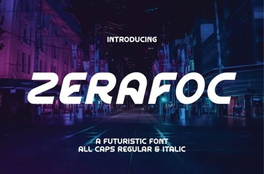 Zerafoc Font