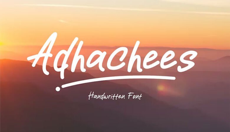 Adhachees Font