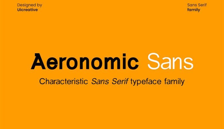 Aeronomic Font