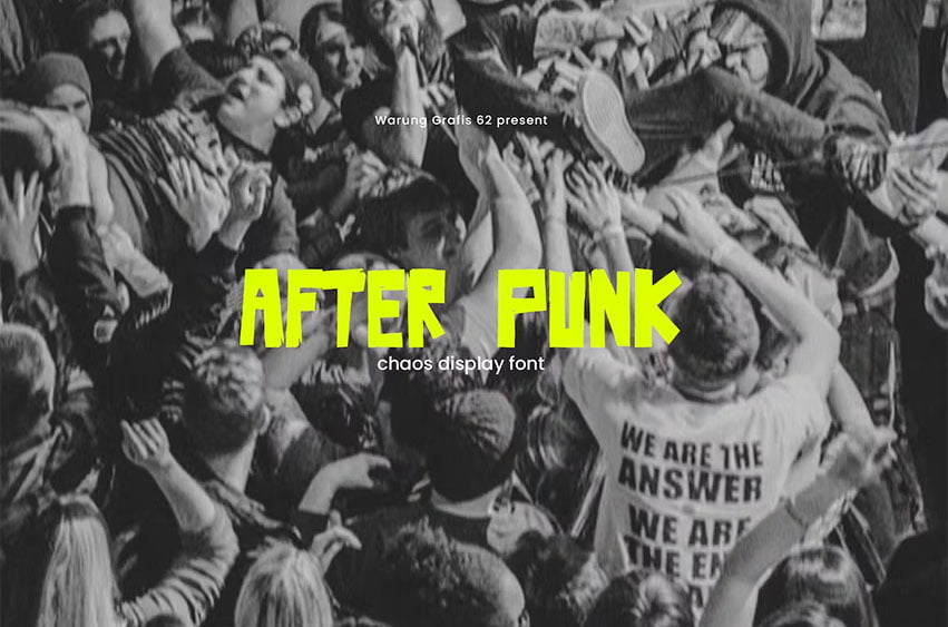 After Punk Font