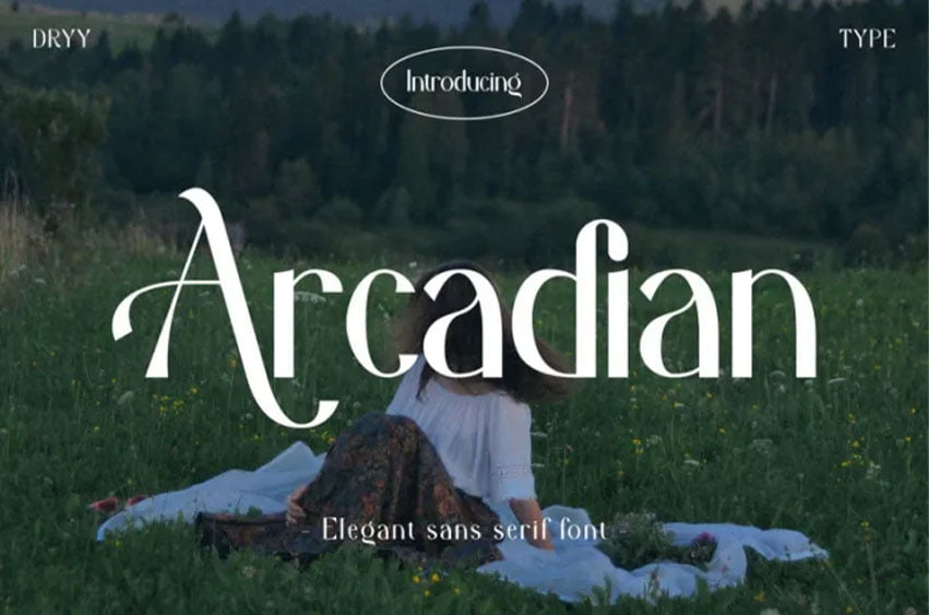 Arcadian Font