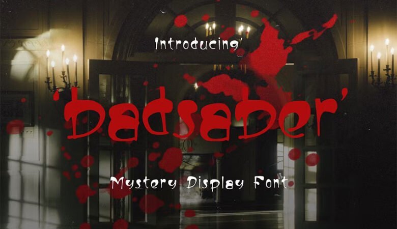 Badsaber Font