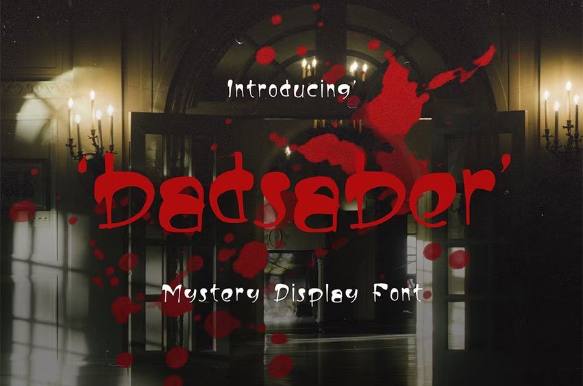 Badsaber Font
