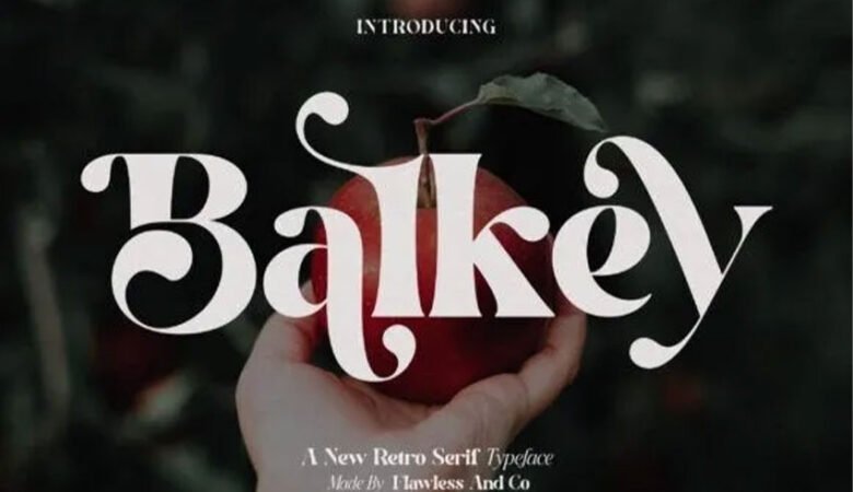 Balkey Font
