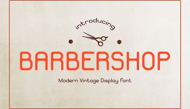 Barbershop Font