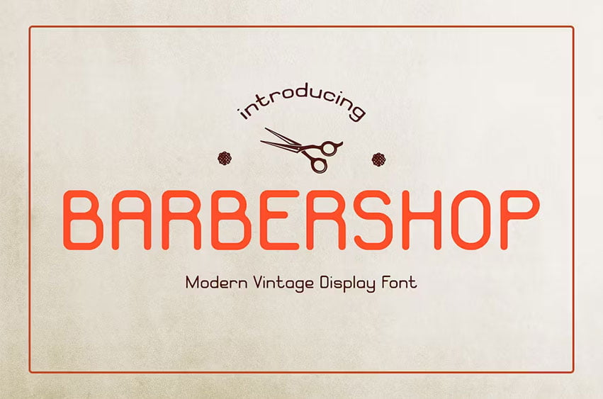 Barbershop Font