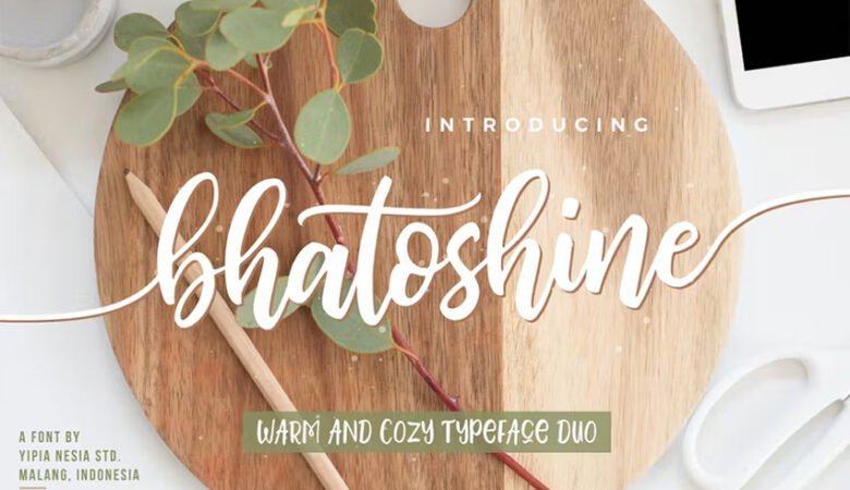 Bhatoshine Font