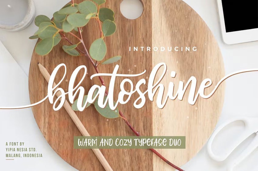 Bhatoshine Font