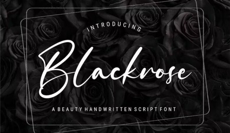 Blackrose Font