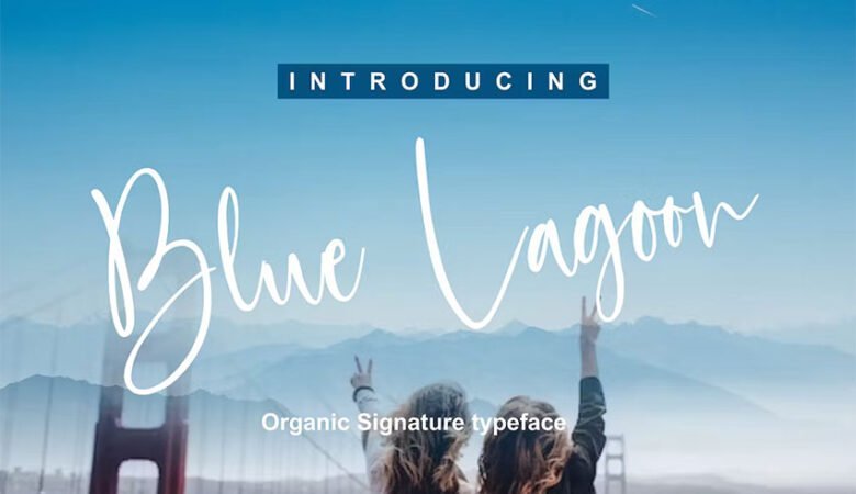 Blue Lagoon Font
