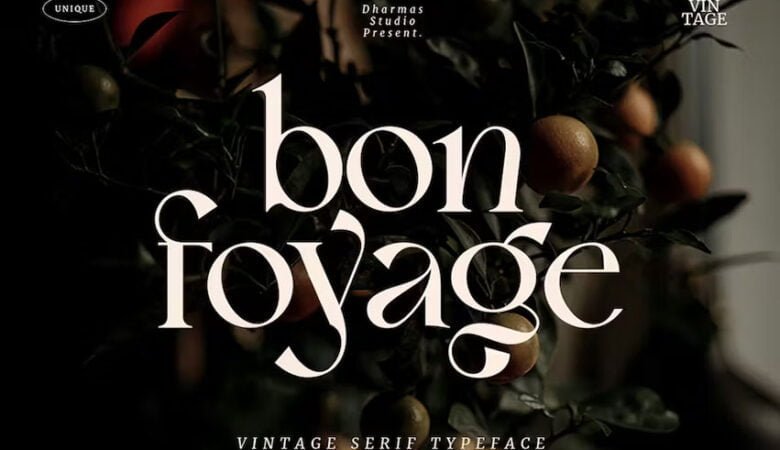 Bon Foyage Font