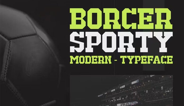 Borcer Sporty Font