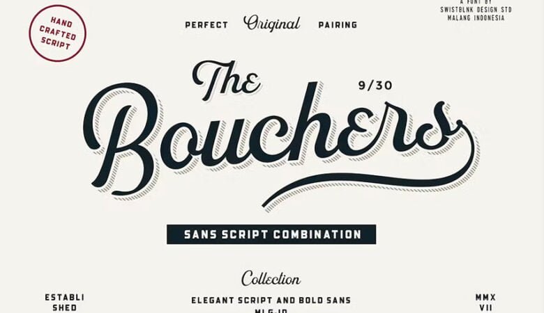 Bouchers Font